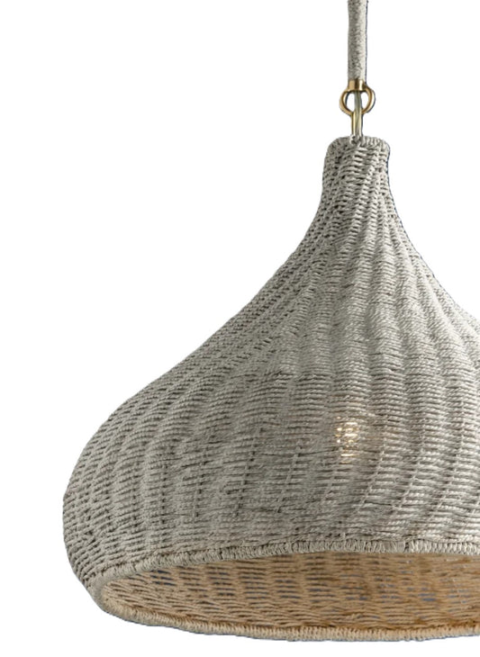 Woven Sea Grass Pendant