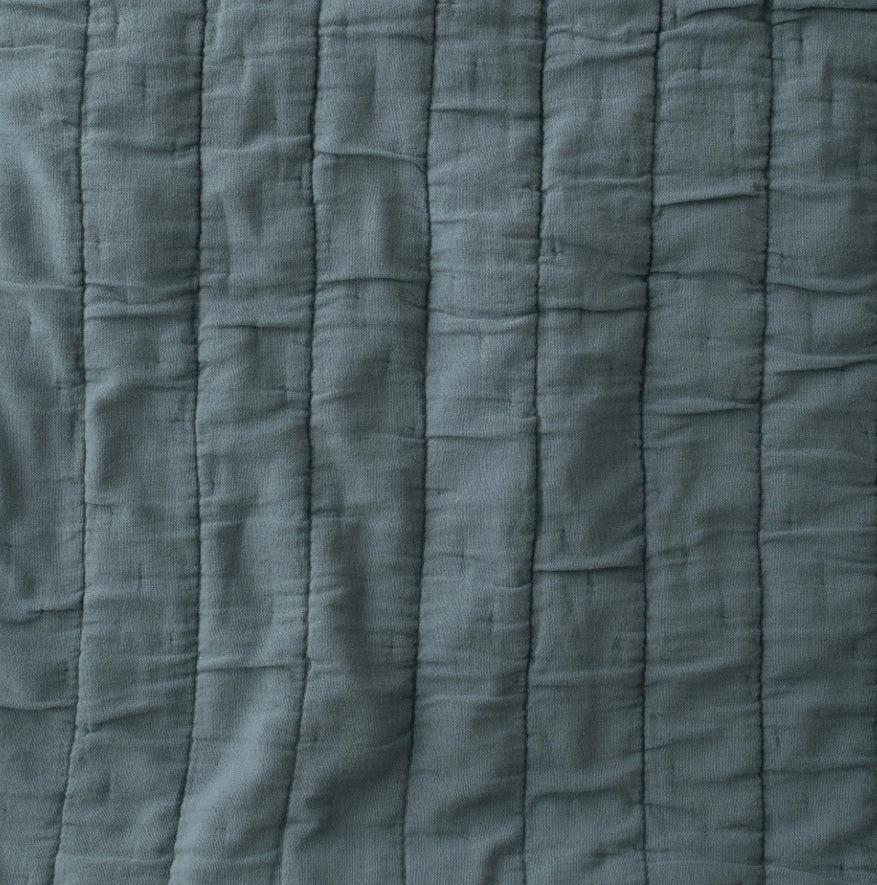 Slate Channeled Sham