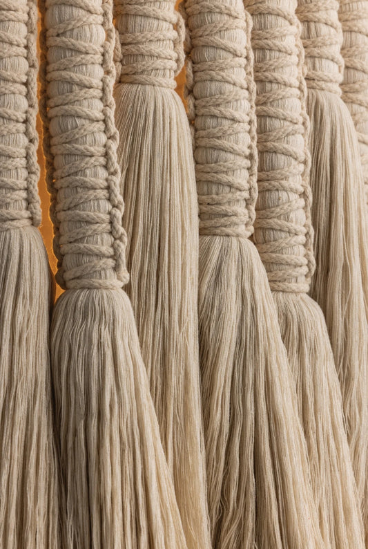 Cotton Tassle Pendant