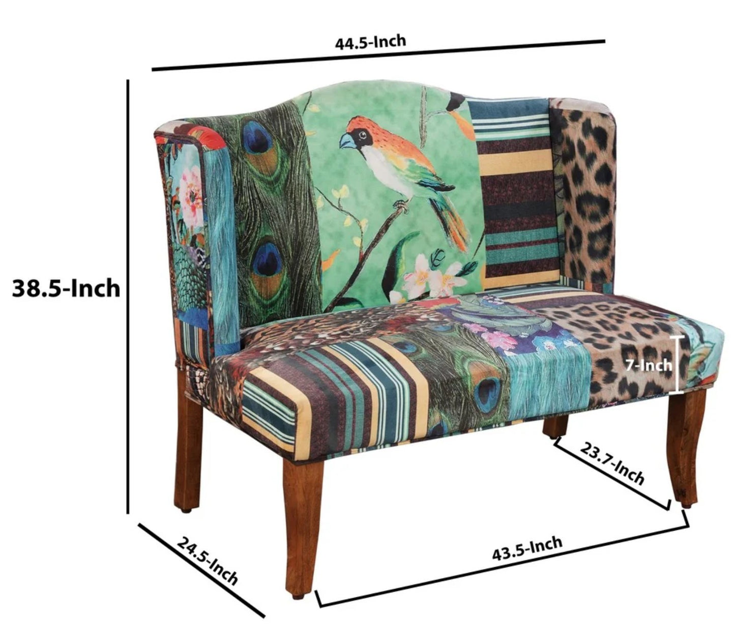 Collage Settee