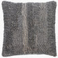 Gray Textured Pillow