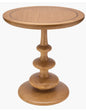 Oak Turned Side Table