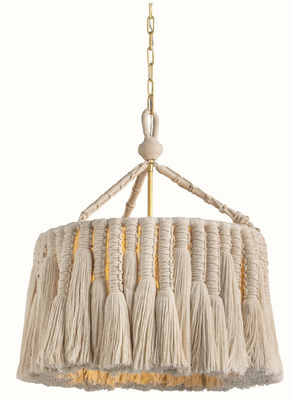 Cotton Tassle Pendant