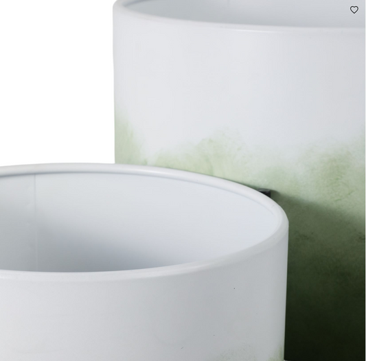 Green Ombré Planters