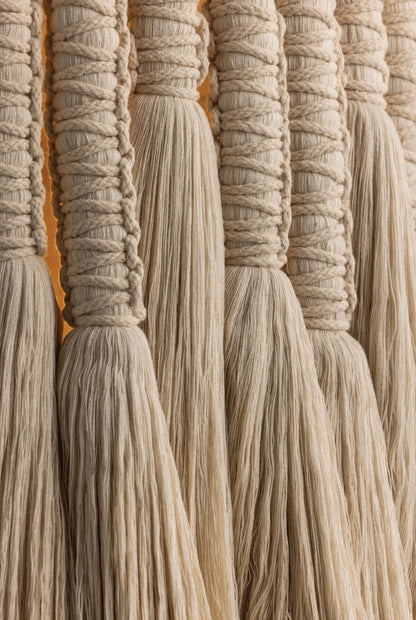 Cotton Tassle Pendant