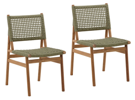 Francisca Outdoor Dining Chairs Set of 2