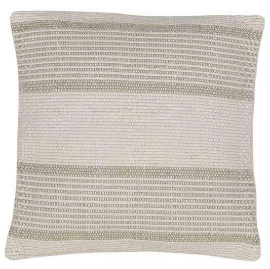 Sage Stripe Outdoor Pillow