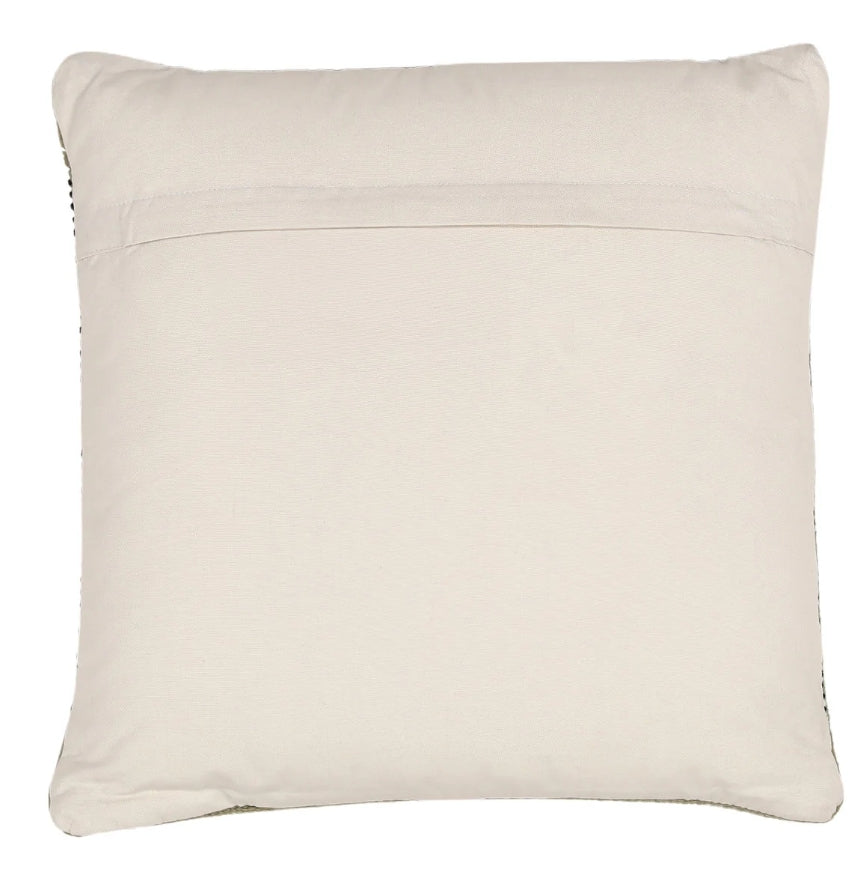 Olive Textured Outdoor Pillow