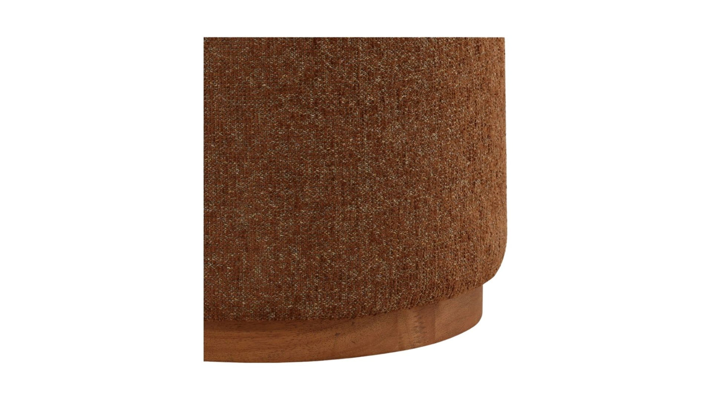 Chenille Rust Stool