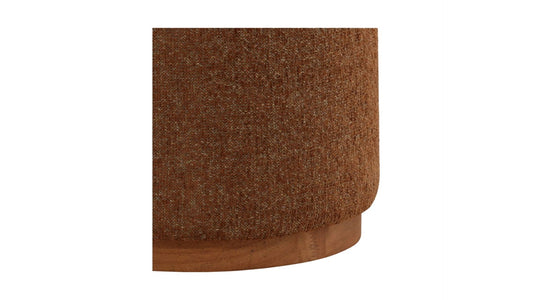 Chenille Rust Stool