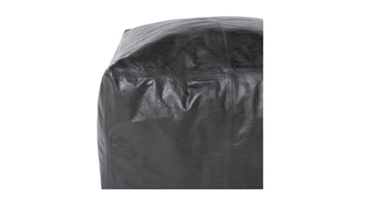 Barrington Leather Cube Ottoman