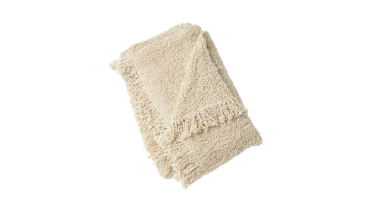 Textured Boucle Throw