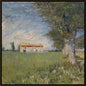 Farmhouse in a Wheat Field