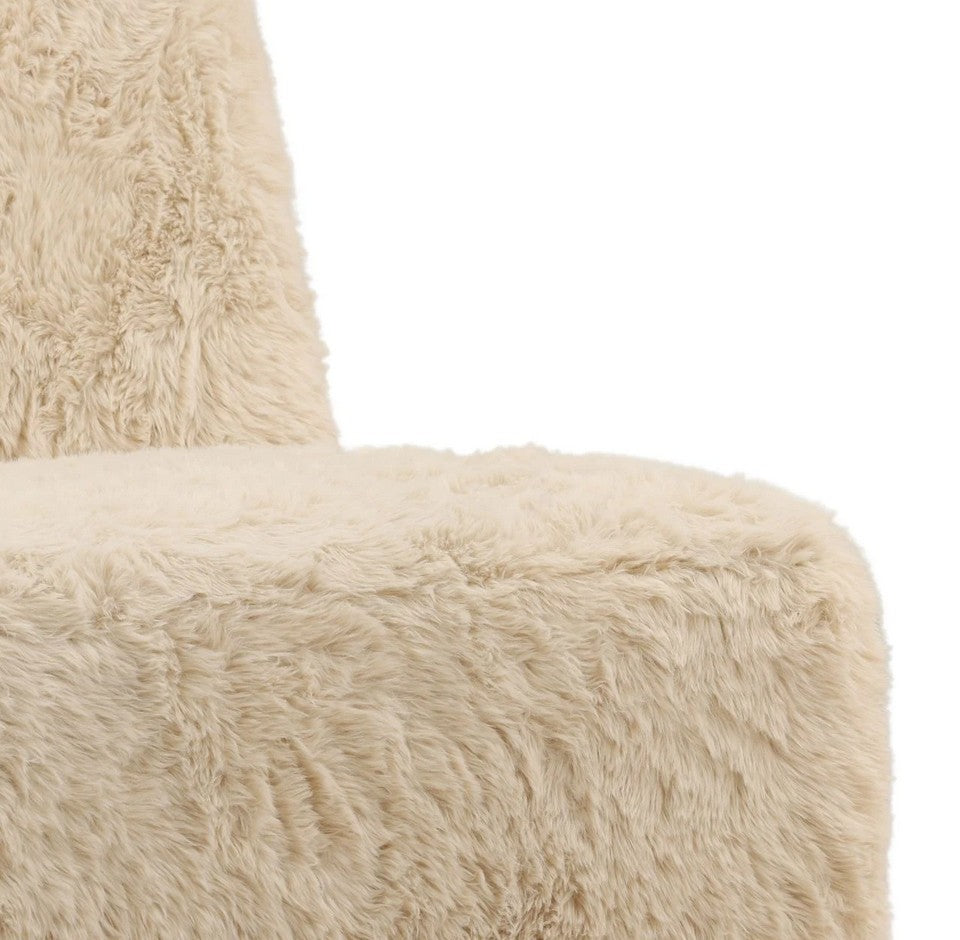 Faux Fur Side Chair