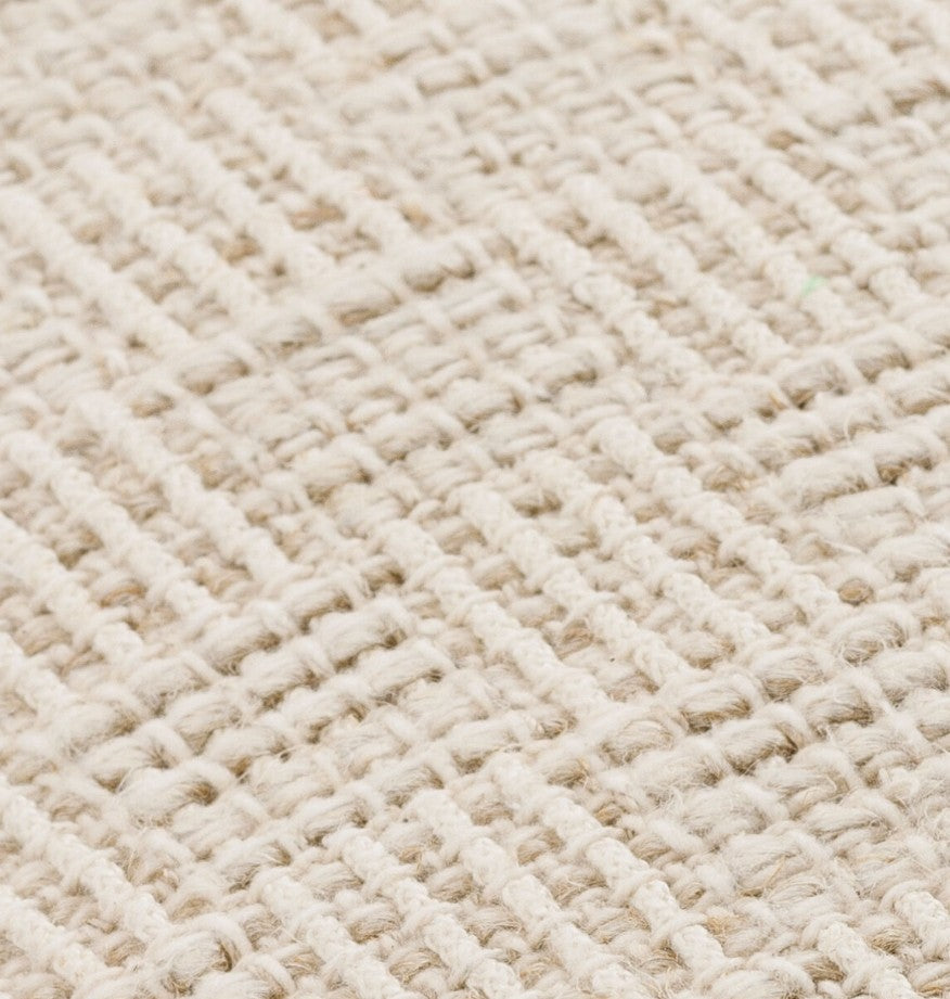 Textured Beige Pillow