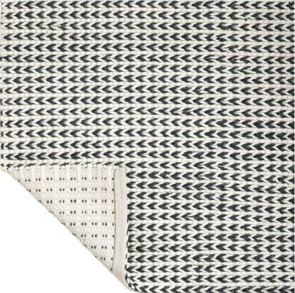 Black and White Arrowhead Area Rug