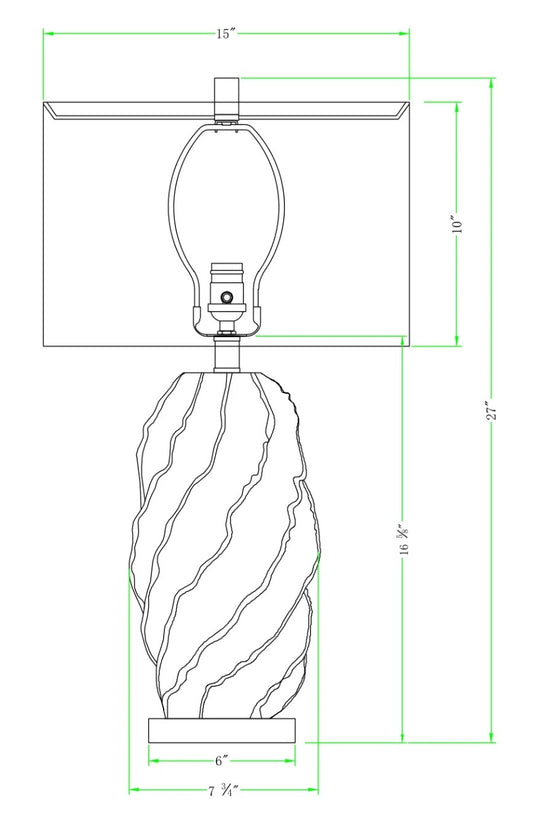 Drifts Table Lamp