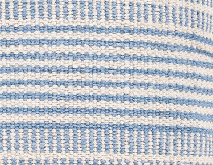 Small Blue Stripe Pillow