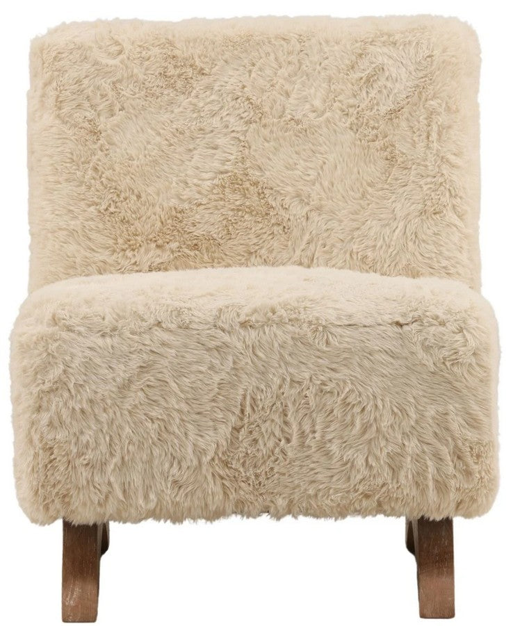 Faux Fur Side Chair