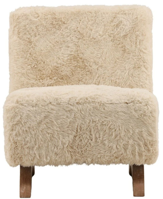 Faux Fur Side Chair