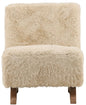Faux Fur Side Chair