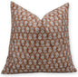 Brown Small Flower Pillow
