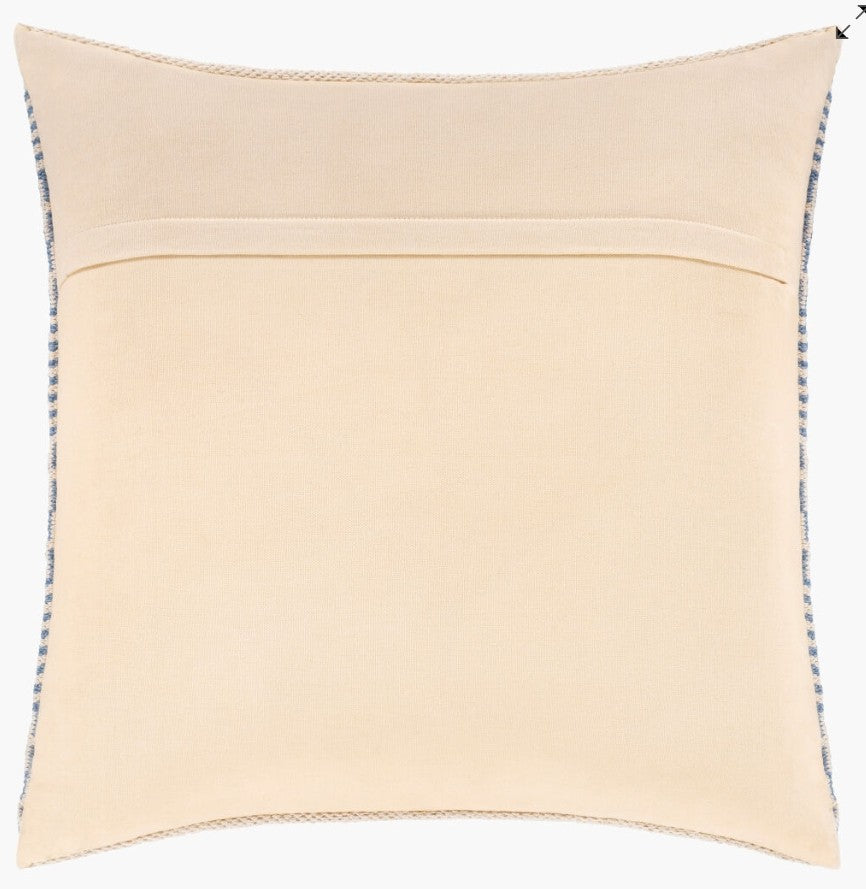 Small Blue Stripe Pillow