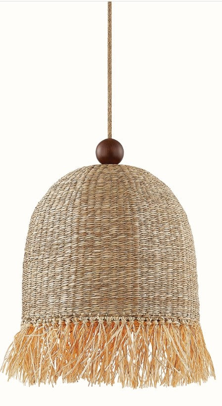 Fringe Woven Pendant