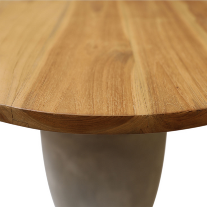 Grey Outdoor Side Table