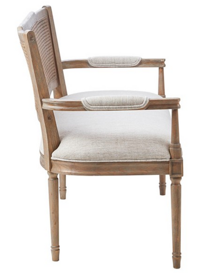 Rattan Shield Back Settee