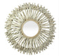 White Washed Teak Mirror